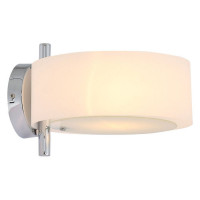 Evoluce SL483.501.01 Светильник настенный Хром/Белый E27 1*60W Evoluce SL483.501.01 Светильник настенный Хром/Белый E27 1*60W