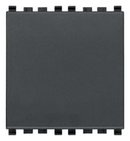 Vimar Фальшблок на 2 модуля, серый, 20042