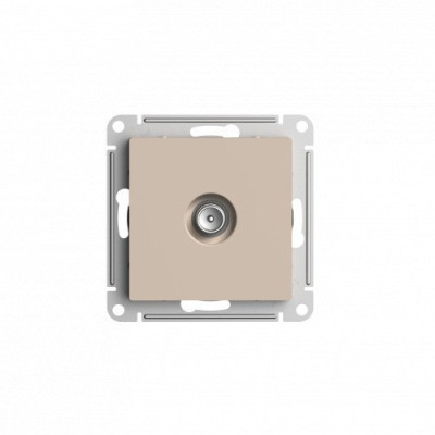 ATN001293 - ATLASDESIGN TV АНТЕННА коннектор, механизм, ПЕСОЧНЫЙ, Systeme Electric