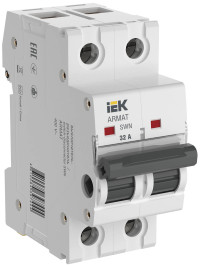 ARMAT Выключатель-разъединитель SWN 2P 32А IEK, AR-SWN-2-032 ARMAT Выключатель-разъединитель SWN 2P 32А IEK, AR-SWN-2-032