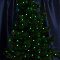 Гирлянда 230V  60 LED 6 м, зеленый, IP 20,  шнур 3м , CL04, Feron 32299