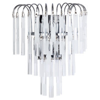 Arte Lamp ELIZA, Бра, цвет арматуры - ХРОМ, цвет плафона/декора - , 2х60W E27, A1009AP-2CC