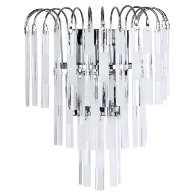 Arte Lamp ELIZA, Бра, цвет арматуры - ХРОМ, цвет плафона/декора - , 2х60W E27, A1009AP-2CC