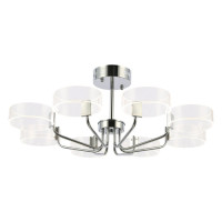 Evoluce SLE283102-08 Светильник потолочный Хром/Белый LED 8*8W 3000K