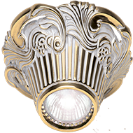 FD1018SOP Fede Светильник CHIANTI, Gold White Patina