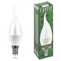 Лампа светодиодная, 13W 230V E14 4000K на ветру C37T, SBC3713, Feron 55165