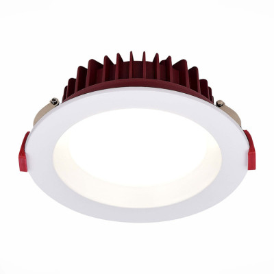 ST LUCE ST752.538.24 Св-к встр. Белый LED 1*24W 3000K 1 920Lm Ra80 100° IP44 D165xH54 100-240VV