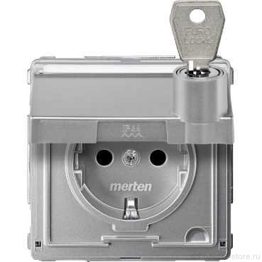 МЕХ-М РОЗЕТКИ С КРЫШК. И ЗАМК.