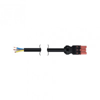 Simon Connect Красный Кабель 2м 3x2,5мм, разъёмы Quick Connection "мама - free-end" 2P+E, CR4020-6