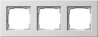 213204 - Gira E22 Рамка на 3 поста для установки заподлицо, глянцевый белый 213204 - Gira E22 Рамка на 3 поста для установки заподлицо, глянцевый белый