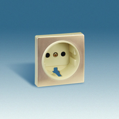 Simon S82,82N Накладка на 75432-, 75464-39, шампань со сл.костью, 82041-64