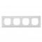 Рамка 4-м Pixel универс. бел. TOKOV ELECTRIC TKE-PX-RM4-C01