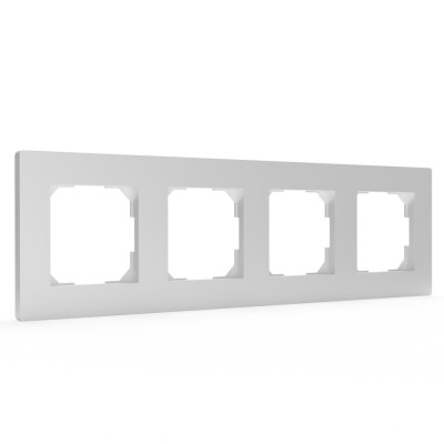 Рамка 4-м Pixel универс. бел. TOKOV ELECTRIC TKE-PX-RM4-C01