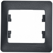 Glossa Рамка 1-ная, антрацит
