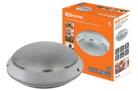 Светильник НПП 105 "Луна" серый, IP64 1х60 Вт Е27 TDM Electric, SQ0328-0012 Светильник НПП 105 "Луна" серый, IP64 1х60 Вт Е27 TDM Electric, SQ0328-0012