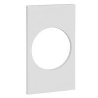 Лицевая панель на розетку 220V  с/з со шторками 16A (Белый матовый) Meiton, AW04