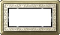 1002663 Gira Двойная рамка без перегородки