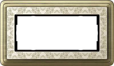 1002663 Gira Двойная рамка без перегородки