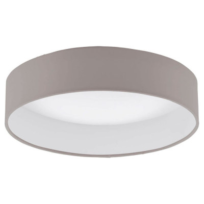 93949 Светодиод. люстра PALOMARO, 11W (LED), ?320, пластик//текстиль, серо-коричневый, 93949