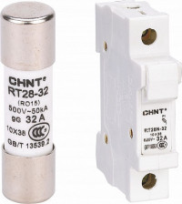 Плавкая вставка цилиндрическая RT28-63 10A 14х51, Chint, 520268