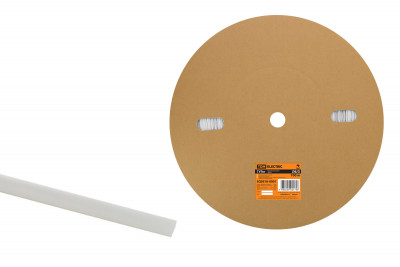 Термоусаживаемая трубка ТУТнг 6/3 белая (100 м/ролл) TDM Electric, SQ0518-0001