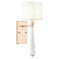 ST LUCE SL1163.201.01 Светильник настенный ST-Luce Матовое золото/Белый E14 1*40W