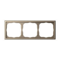 GAL000503 - ARTGALLERY 3-постовая РАМКА, универсальная, ШАМПАНЬ, Systeme Electric GAL000503 - ARTGALLERY 3-постовая РАМКА, универсальная, ШАМПАНЬ, Systeme Electric