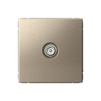 GAL000592 - ARTGALLERY TV РОЗЕТКА проходная 4DB, механизм, ШАМПАНЬ, Systeme Electric