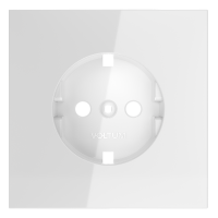 Накладка для розетки с заземлением, S70 (белый глянцевый), VLS000601 Накладка для розетки с заземлением, S70 (белый глянцевый), VLS000601