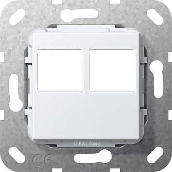 562903 Gira Вставка Modular Jack 2-местн. LexCom