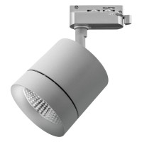 Lightstar 301292 Светильник для 1-фазного трека CANNO LED 15W 960LM 30G СЕРЫЙ 3000K IP20 (в комплекте)