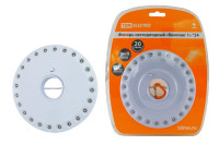 Фонарь светодиодный "Кемпинг 1*24", подвес/магниты, 24 светодиода 72 лм/Вт, бат. 4*АА TDM Electric, SQ0350-0016