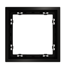 Рамка металлическая на 1 пост, S70 Metal (антрацит), VLSM120112