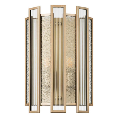 Lightstar 712622 (MB20103-2A) Бра  AGAVE 2х40W E14 ШАМПАНЬ/ПРОЗРАЧНЫЙ (в комплекте)