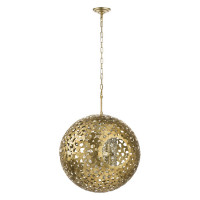 Lightstar 727081 (MD20106-8A) Люстра VERONA 8х40W E14 ЗОЛОТО/ПРОЗРАЧНЫЙ (в комплекте)