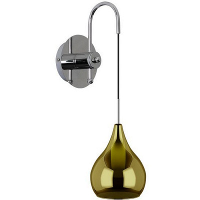 Lightstar 803538 (MВ2098М-1G) Бра PENTOLA 1х25W G9 ХРОМ/ОЛИВКОВЫЙ (в комплекте)