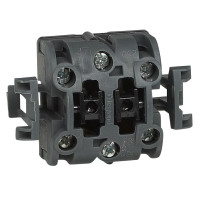 Legrand Переключатель двухклавишный - 16 AX - 250 В~ - Oteo - Белый, 086120