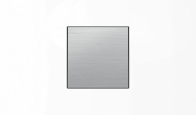 8507 AI - Накладка для кабельного вывода арт.8107 и выключателя со шнурком арт.8148, серия SKY, цвет нержавеющая сталь - 2CLA850700A1401