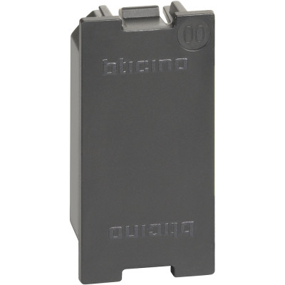 K4950 Bticino LIVING NOW. Заглушка 1 модуль., K4950