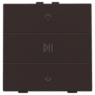 Niko Home Control Шоколад Кнопка управления музыкой, 124-52073