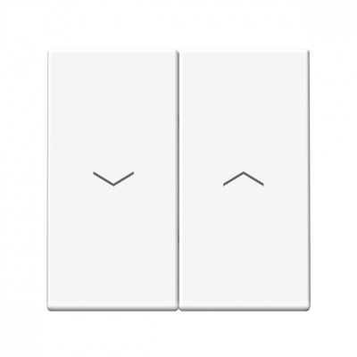 GAL000119S - ARTGALLERY 2-клавишный ВЫКЛЮЧАТЕЛЬ ДЛЯ ЖАЛЮЗИ, 2х сх.4, 10А, механизм, быстрозажим. клем., БЕЛЫЙ, Systeme Electric