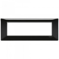 Vimar Накладка для 7 модулей черная, 14657.05