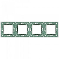 Vimar Накладка для 8 модулей (2+2+2+2) расстояние между центрами 71мм рефлекс воздушная, 14669.42 Vimar Накладка для 8 модулей (2+2+2+2) расстояние между центрами 71мм рефлекс воздушная, 14669.42