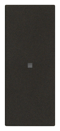 Vimar Кнопка 1P 10AX 1M аксиальная черный, 30008A.G