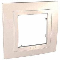 Unica Рамка 1-ная, беж.