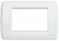 Vimar Накладка для 3 модулей RONDO металл белая, 16753.01
