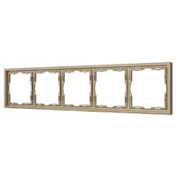 054229 - Рамка пластиковая FRM-NOBE-SFPL-5-GD (Arlight, -)