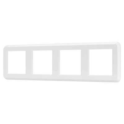 045187 - Рамка пластиковая FRM-VERSA-PL-4-WH (Arlight, -)