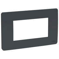 Unica Modular Рамка 4-модульная, антрацит Unica Modular Рамка 4-модульная, антрацит