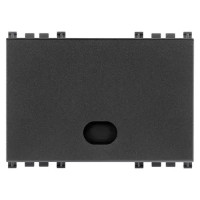 Vimar Клавиша на 3 модуля с диффузором, серая, 19028 Vimar Клавиша на 3 модуля с диффузором, серая, 19028